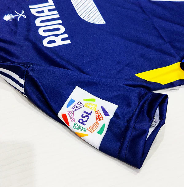 Cristiano Ronaldo | Al Nassr Blue 2.0 ⚜️⚽ Football Kit - KIDS