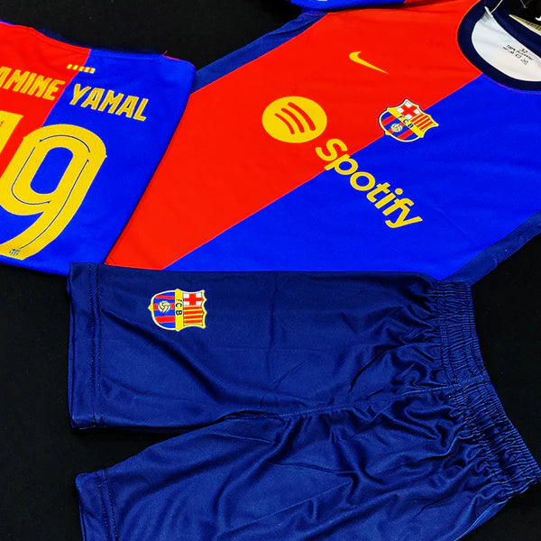 Lamine Yamal - FC Barcelona ๐ช๐ธ Football Kit - KIDS