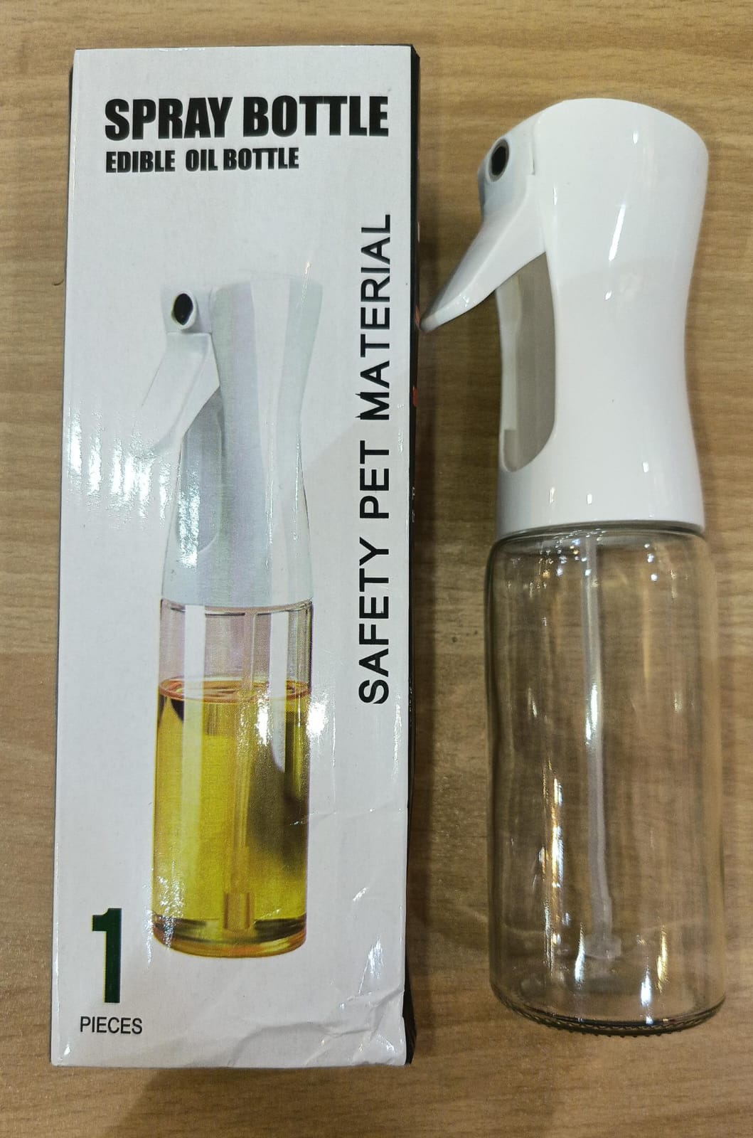 Elemental Kitchen Oil Spray Bottle – Refillable Mist Sprayer for Cooking, BBQ & Air Fryer