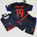 Lamine Yamal - FC Barcelona 🇪🇸 Black Football Kit - KIDS