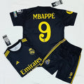 Mbappé Black | Real Madrid 👑⚽ Football Kit - KIDS