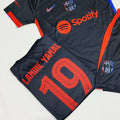 Lamine Yamal - FC Barcelona 🇪🇸 Black Football Kit - KIDS
