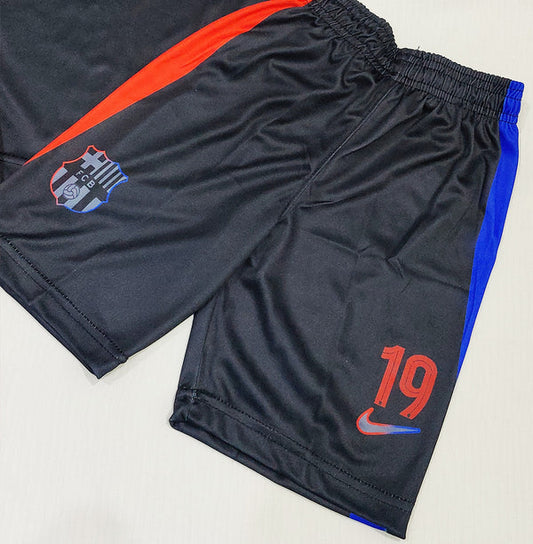 Lamine Yamal - FC Barcelona 🇪🇸 Black Football Kit - KIDS