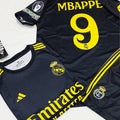 Mbappé Black | Real Madrid 👑⚽ Football Kit - KIDS