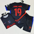Lamine Yamal - FC Barcelona 🇪🇸 Black Football Kit - KIDS