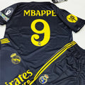 Mbappé Black | Real Madrid 👑⚽ Football Kit - KIDS