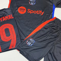 Lamine Yamal - FC Barcelona 🇪🇸 Black Football Kit - KIDS