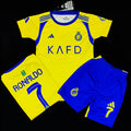 Cristiano Ronaldo | Al Nassr Yellow 2.0 ⚜️⚽ Football Kit - KIDS